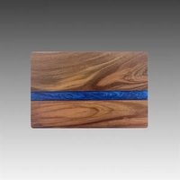 Rectangular Acacia Wood & Inlaid Resin Cutting Board... from ASI 92531 Unique...