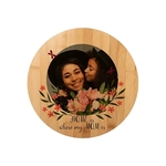 Round Sublimatable Bamboo Cutting Board