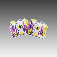 Custom Size, Shape and Print Glitter Stickers... from ASI 92531 Unique Custom...