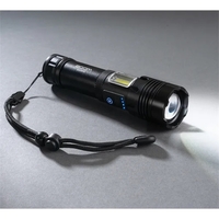15-watt rechargeable flashlight with 7 light modes; also functions as a......