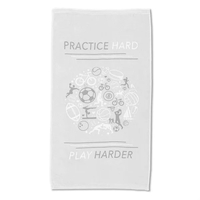 30" x 16" white terry velour sports towel.... from ASI 68507 The Magnet Group
