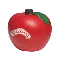 Red apple shaped stress reliever made of polyurethane foam.... from ASI 68507...