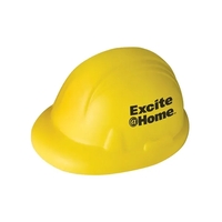 Hard hat shaped stress reliever made of polyurethane foam.... from ASI 68507...