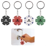 Poker Chip Key Chain