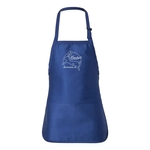 Medium Length Apron w/ Pocket - One Color
