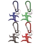 Runner Shape Bottle Opener and Carabiner