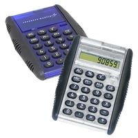 Flip calculator with black rubber grip, robotic flip style color and... from...