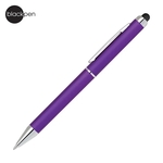 Blackpen Twist-Action Plastic Ballpoint Pen with Stylus