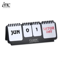 Flip Chart Perpetual Calendar Month Date Day