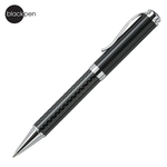 Blackpen Twist-Action Ballpoint Pen, Carbon Fiber Barrel