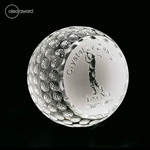 Clearaward Flagstick Optical Crystal Golf Ball Award
