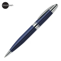 Blackpen Brass Twist-Action Ballpoint Pen, Chrome Points