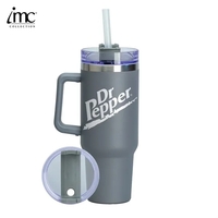 40 oz Stainless Steel Insulated Hot/Cold Tumbler with Straw... from ASI 62820...