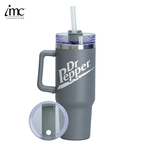 40 oz Stainless Steel Insulated Hot/Cold Tumbler with Straw