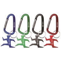 Runner shape bottle opener with key ring and carabiner... from ASI 74585 Nu...