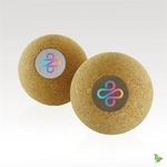 Weighted Cork Ball - Customizable Desk Accessory