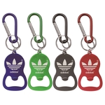 Round Bell Shape Plain Bottle Opener with Carabiner