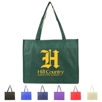 Non-Woven Polypropylene Reusable Tote&Shopping Bag w/ Handle