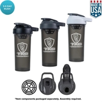 27-ounce shaker bottle with a cap, handle, and lid.... from ASI 57653 Gold Bond