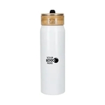 Eco-Friendly Aluminum Bottle Bamboo Lid 26oz