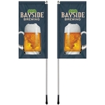 2.5' x 5' Custom Double Sided Windchaser Flag Kit