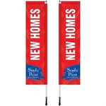 2' x 8' Custom Double Sided Windchaser Flag Kit