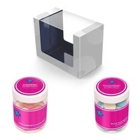 Decorative gift box containing one 7 oz large jar each of... from ASI 61966...