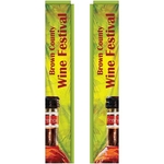 2' x 12' Custom Double Sided Windchaser Flag