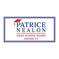 Yard sign white color in corrugated plastic, 2 color imprint on... from ASI...