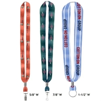 Made in the USA Ribbon Material Lanyard