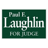 Yard sign white color in corrugated plastic, 1 color imprint on... from ASI...