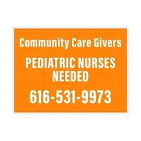 Yard sign white color in corrugated plastic, 1 color imprint same... from ASI...