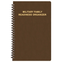 Military readiness organizer with canyon cover, wire-bound.... from ASI 76575...