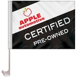 11.5" x 15" Stationary Use Single Reverse Car Flag