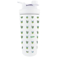 Shaker Bottle 24oz Double Wall Insulated Stainless Steel