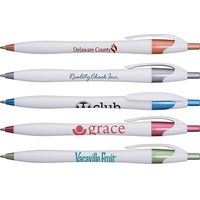 This Javalina ballpoint pen upgrade features shimmering metallic trim in...