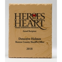 Large chiseled edge plaque, 8" x 10".... from ASI 89860 StoneyCreek /...