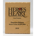 Large Chiseled Edge Plaque