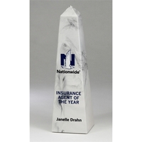 11" Monument award, 2.75" x 2.75" x 11". Contains recycled materials.... from...