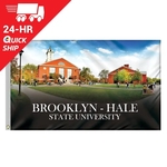 24 - Hour 3' x 5' Polyester Flag