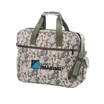 Digital Camo Briefcase Messenger Bag