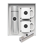 Box Set Mugs, Thermos & Charger