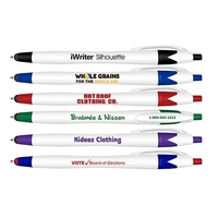 iWriter® Silhouette Stylus & Ballpoint Pen with Black Ink