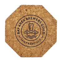 Cork Coaster Octagon