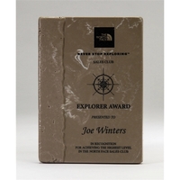 Medium Travertine Accent Plaque