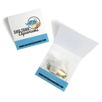 Mini spoon fishing lure in matchbook-style packaging.... from ASI 63549...