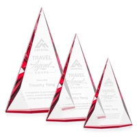 Recognize excellence with the Optical Crystal Rochester Pyramid Award.......