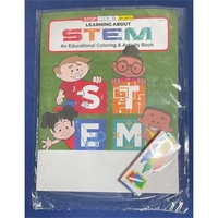 Learning About STEM Coloring and Activity Book Fun-Pack