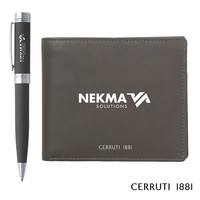 Cerruti 1881® Zoom Card Wallet & Fountain Pen Gift Set... from ASI 84592 St...