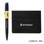Cerruti 1881® Brick Ballpoint Pen & Card Holder Gift Set